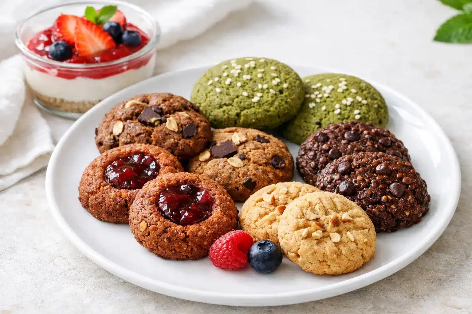 Best Cookies for Yogurt Cheesecake (Viral Japanese Style) 5 Gluten-free and vegan cookie options for yogurt cheesecake