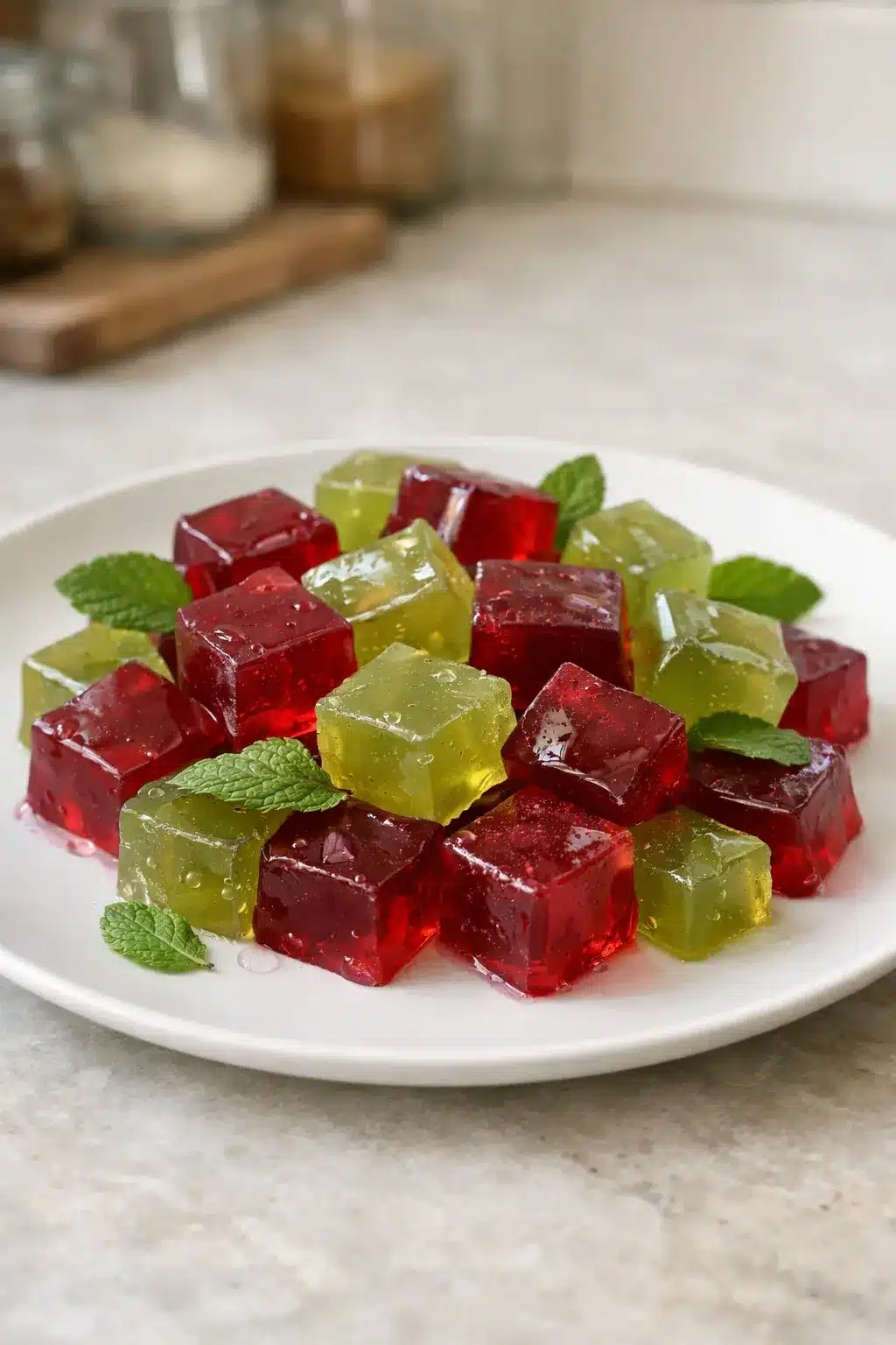 Does the Gelatin Trick Work? Evidence, Limits, and a 7-Day Test 2 does the gelatin trick work Chilled gelatin cubes ready to serve as part of the gelatin trick.
