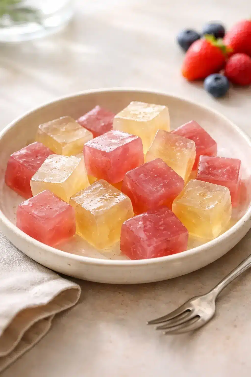 gelatin trick recipe weight loss tiktok cubes