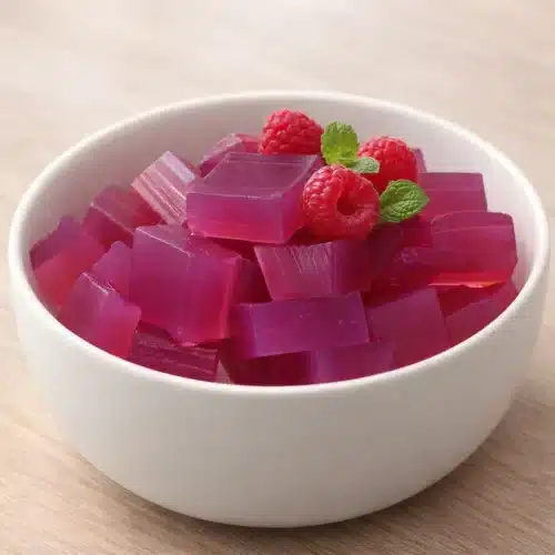Pink Gelatin Trick Recipe: Exact Steps and 15–30 Minute Timing 4 pink gelatin trick recipe chilled pink gelatin cubes served in a bowl