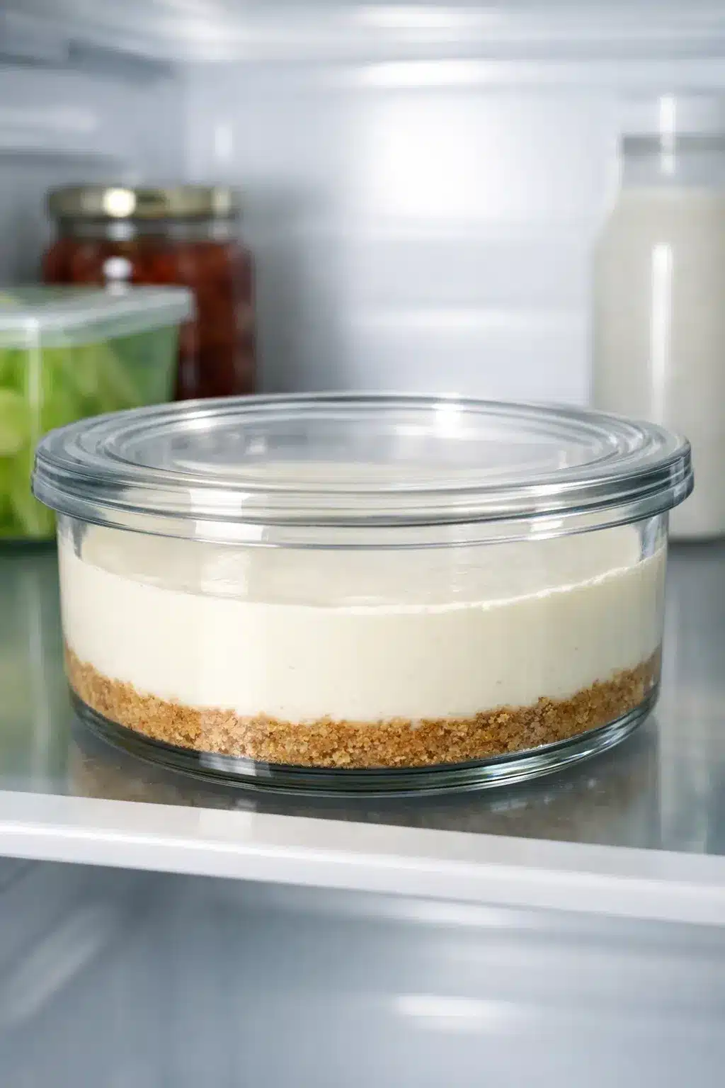 Yogurt Cheesecake Not Setting? Fixes That Actually Work 5 yogurt cheesecake not setting Yogurt cheesecake setting in the fridge