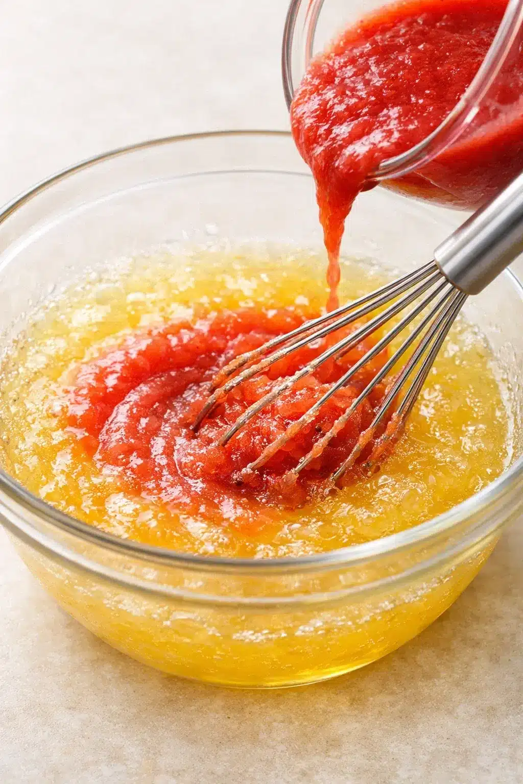 gelatin temperature guide Tempering gelatin with a cold mixture