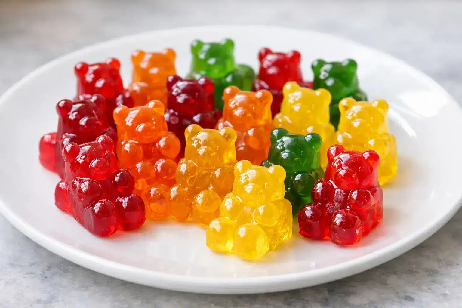 Homemade Gummy Bears with Fruit Juice (Quick & Chewy)